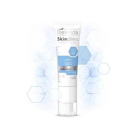 BIELENDA - SKIN CLINIC PROFESSIONAL - LIPIDS Bőr barriert védő nappali arckrém SPF 50, 40 ml