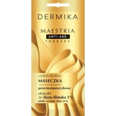  DERMIKA - MAESTRIA - Luxus öregedésgátló maszk, csiganyálka-kivonat 5%, 7 g