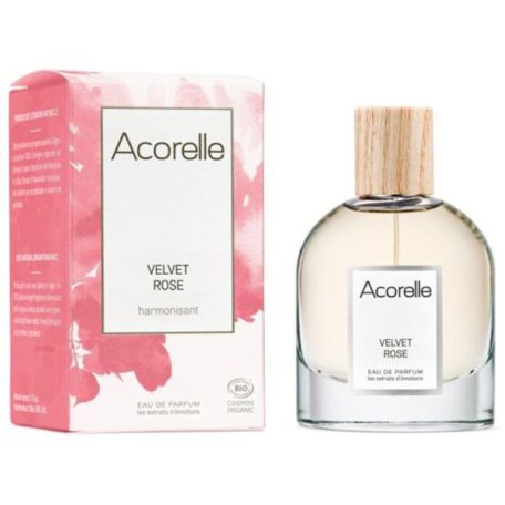Acorelle Bio Eau De Parfum, Velvet Rose, Bársonyos Rózsa (Harmonizál), 50 ml