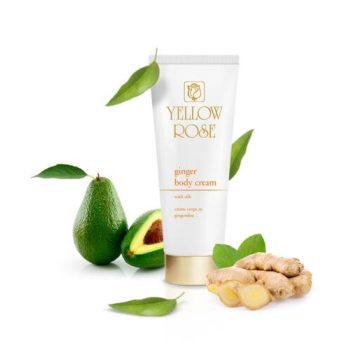   YELLOW ROSE - Gyömbéres testápoló krém selyemproteinekkel 250 ml