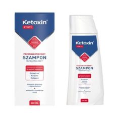   KETOXIN FORTE – Korpásodás elleni, erősítő sampon 200 ml 