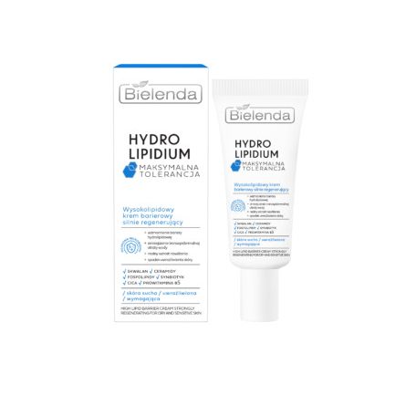 Bielenda Hydro Lipidum Intenzív regeneráló hatású lipidekben gazdag arckrém 50 ml