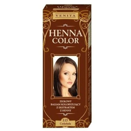 Henna color hajfesték 115 csokoládébarna 75 ml