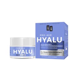   AA HYALU PRO AGE - Bőrkisimító és ránctalanító hatású nappali arckrém 50 ml
