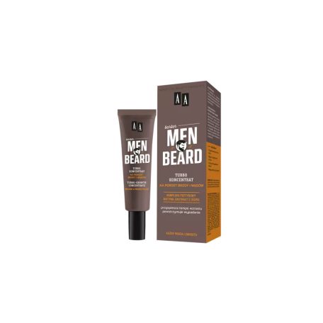 AA MEN BEARD: Szakáll- és hajnövesztő hatású turbo-koncentrátum 30 ml