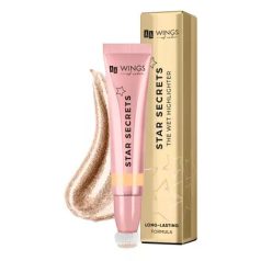   AA WINGS OF COLOR STAR SECRETS The Wet Highlighter - Krém-highlighter 02 Gold Glow 13 ml