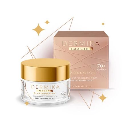 DERMIKA - IMAGINE PLATINUM SKIN - Ránctalanító krém folyadékkristállyal 70+, 60 g