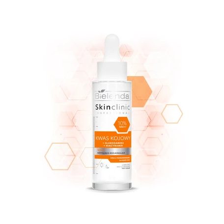 BIELENDA - SKIN CLINIC PROFESSIONAL - KOJIC ACID Folthalványító és bőrszínt kiegyenlítő szérum, 30 ml