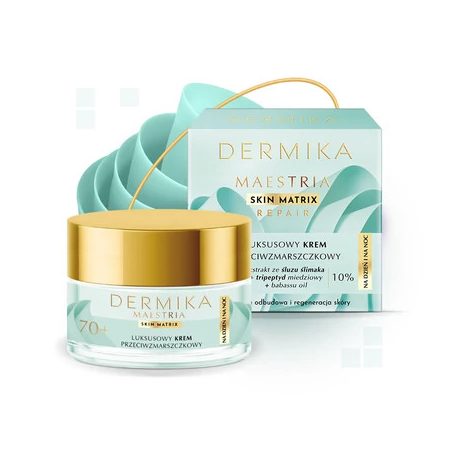 DERMIKA MAESTRIA 70+ Luxus nappali/éjszakai ránctalanító krém, 50 ml
