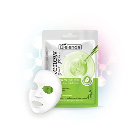 BIELENDA - RENEW YOUR SKIN - Intenzív tápláló és feszesítő hatású fátyolmaszk, 1 db