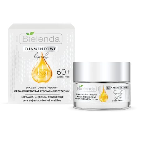 BIELENDA - Diamond Lipids: 60+ Ránctalanító hatású krém-koncentrátum fügekaktusz olajjal 50 ml