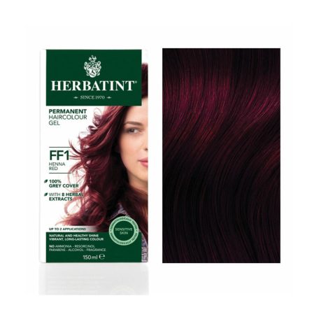 Herbatint FF1 Fashion henna vörös hajfesték, 150 ml