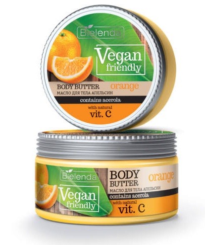 BIELENDA VEGAN FRIENDLY - narancs feszesítő hatású testápoló vaj 250 ml