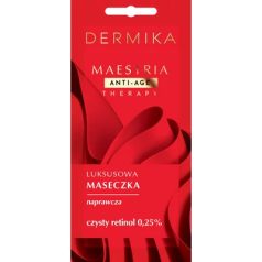   DERMIKA - MAESTRIA - Luxus javító arcmaszk, tiszta retinollal 0,25%, 7 g