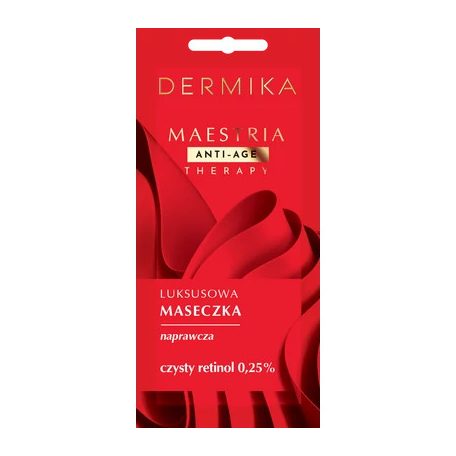DERMIKA - MAESTRIA - Luxus javító arcmaszk, tiszta retinollal 0,25%, 7 g