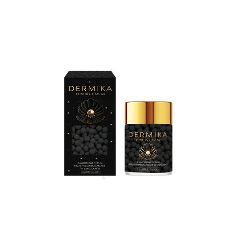 DERMIKA - LUXURY CAVIAR - Ránctalanító szérum kapszulában nappali és éjszakai használatra, 60 g