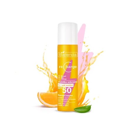 BIELENDA - RECHARGE BOOST THE ENERGY - Védőpermet SPF 50, 75 ml
