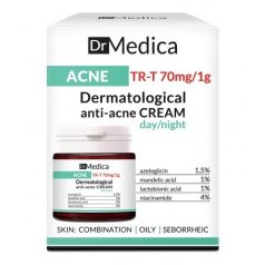   BIELENDA DR. MEDICA ACNE - dermatológiai anti-akne krém nappali/éjszakai