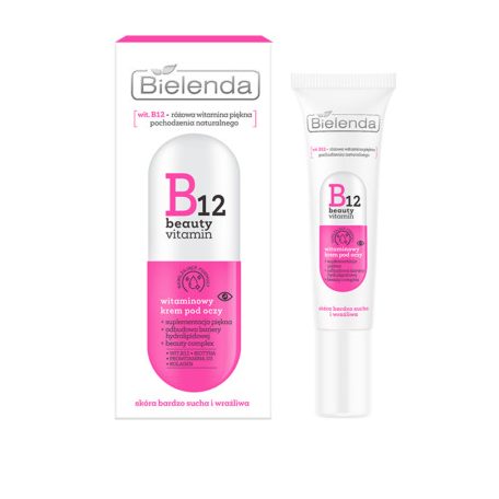 Bielenda B12 Beauty Vitamin Szemkörnyéki krém vitaminokkal 15 ml