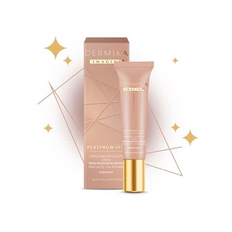 DERMIKA - IMAGINE PLATINUM SKIN - Ránctalanító hatású folyadékkristályos szemkrém, 15 ml
