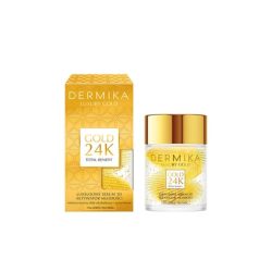   DERMIKA: LUXURY GOLD 24K 3D FIATALSÁG SZÉRUM-AKTIVÁTOR NAPPALI ÉS ÉJSZAKAI HASZNÁLATRA