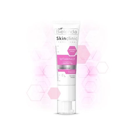 BIELENDA - Skin Clinic Professional - Vitamin P - Erősítő és nyugtató hatású arckrém, nappali/éjszakai, 40 ml