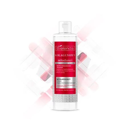 BIELENDA - COLLAGEN YOUTH STIMULATOR - Bőrpuhító és ránctalanító tonik, 200 ml
