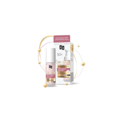 AA 5 REPAIR - ACTIVE LIFTING - Ragyogásfokozó hatású szérum 50+, 30 ml