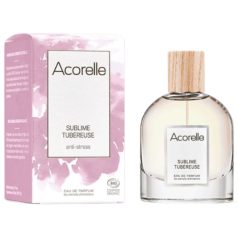   Acorelle Bio Eau De Parfum, Sublime Tuberuse, Fenséges Tubarózsa, 50 ml