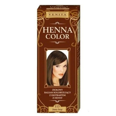 Henna color hajfesték 113 világosbarna 75 ml