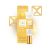 DERMIKA - LUXURY GOLD 24K - Fiatalság esszenciája szemkörnyéki krém, 15 ml