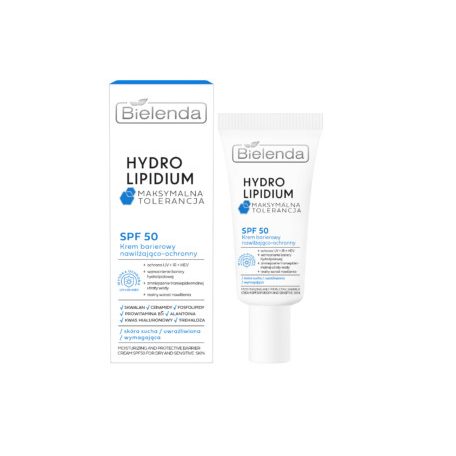 Bielenda Hydro Lipidum Hidratáló hatású védőkrém SPF 50, 30 ml