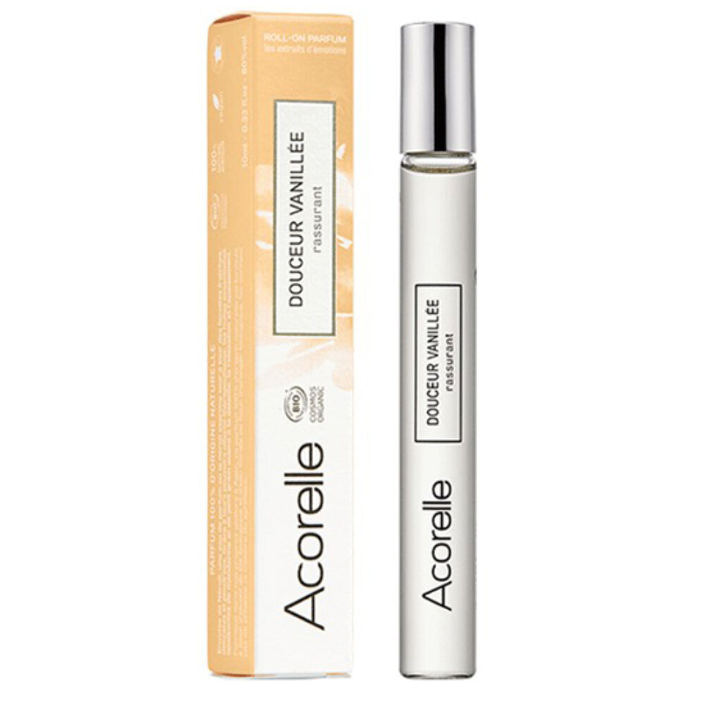 Acorelle Bio EDP Roll-on, Édes Vanília (Önbizalmat ad), 10 ml