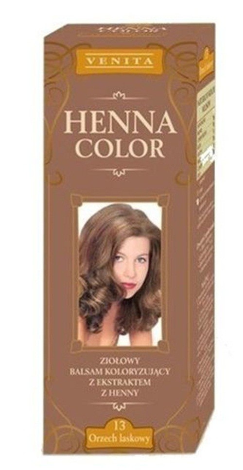 Henna color hajfesték 13 mogyoróbarna 75 ml