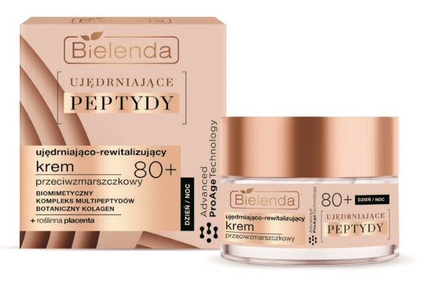 Bielenda Firming Peptides 80+ Feszesítő revitalizáló és ránctalanító hatású arckrém 50 ml