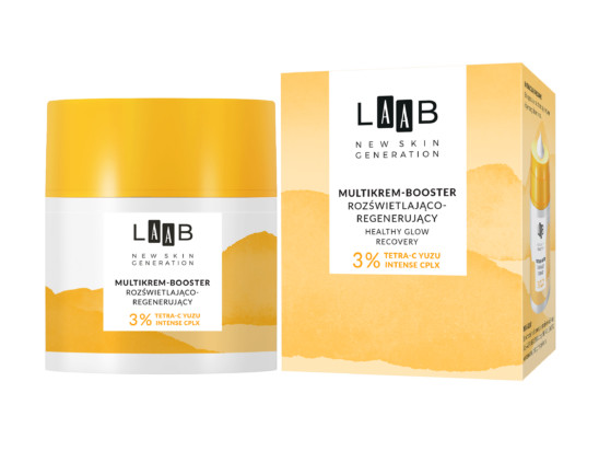 AA LAAB - Bőrszínjavító, ragyogást fokozó és regeneráló hatású multikrém-booster 50 ml